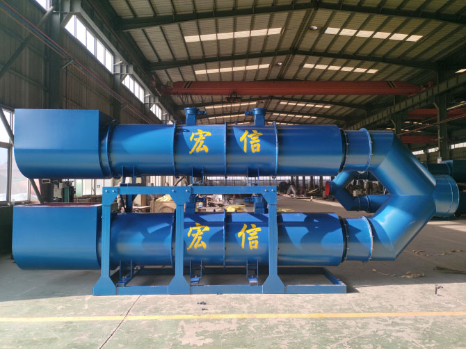 礦用風(fēng)機(jī)生產(chǎn)現(xiàn)場